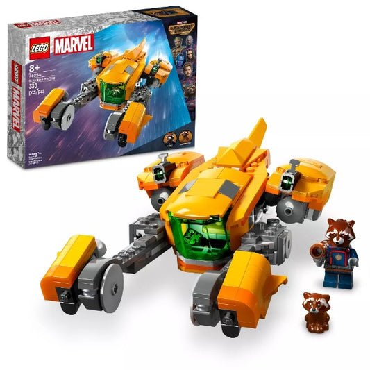 LEGO Marvel Baby Rocket’s Ship Building Toy Set