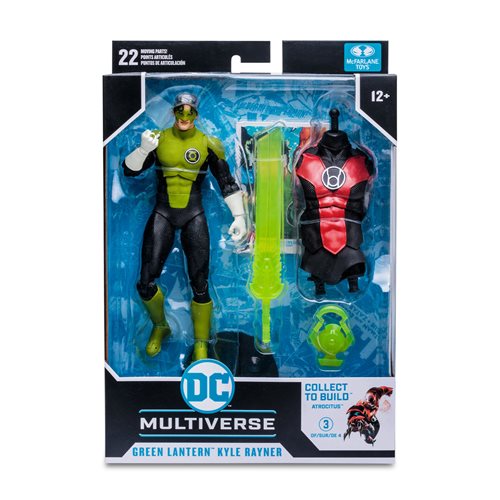 DC Comics Build-A Wave 8 - Blackest Night Green Lantern Kyle Rayner 7-Inch Scale Action Figure