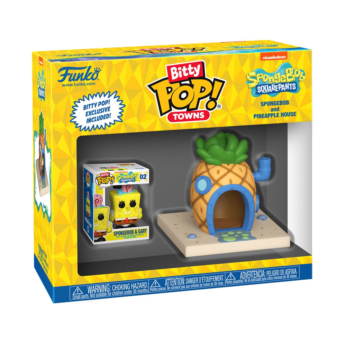 Funko Bitty Pop! SpongeBob SquarePants and Pineapple House