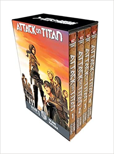 Attack on Titan Season 1, Part 1 Manga Box Set