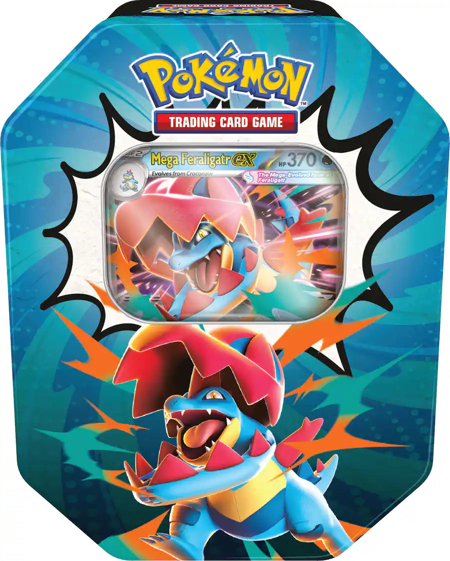 Pokémon - Trading Card Game: Mega Evolution - Ascended Heroes Tin - Styles May Vary