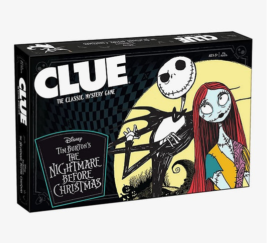 Clue: Disney The Nightmare Before Christmas Edition Board Game