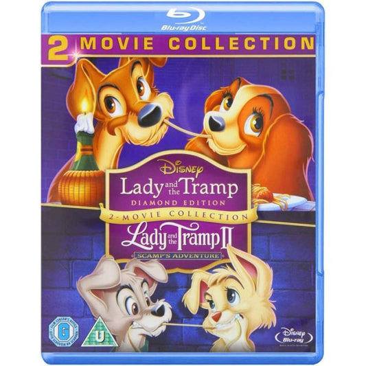 Lady and the Tramp 1 & 2 [Blu-ray]