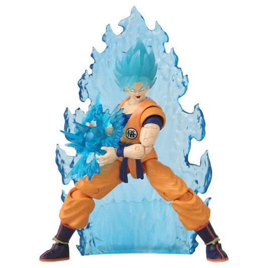 Dragon Ball Super Dragon Stars Power Up Pack Super Saiyan Blue Goku Broly Version Figure