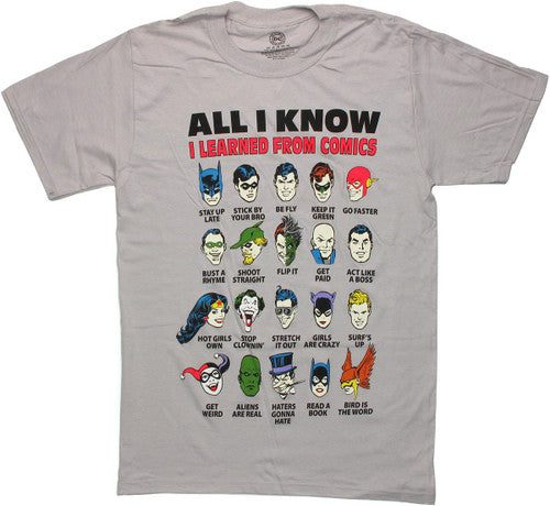 DC Comics Learned T-Shirt