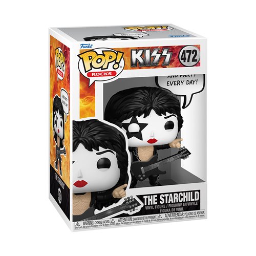 Funko Pop! Sayings: KISS - The Starchild, Rock & Roll All Night