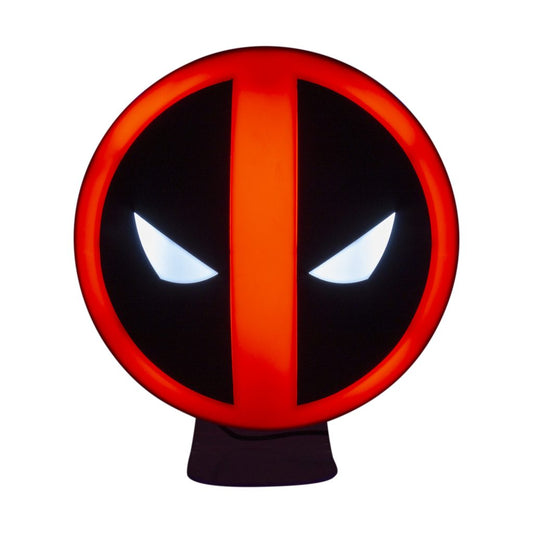 Deadpool Face Logo Light