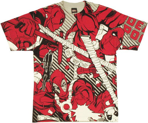 Deadpool Collage T-Shirt