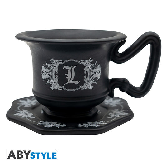 Death Note L Mug With Saucer
