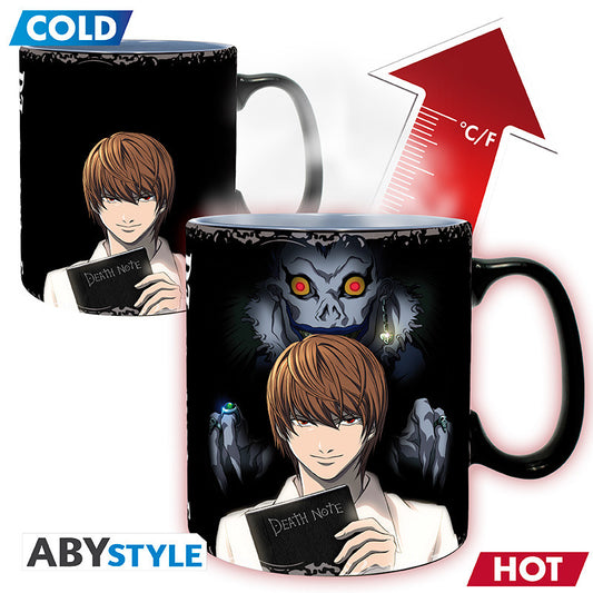 Death Note Kira & L Heat Changing Mug