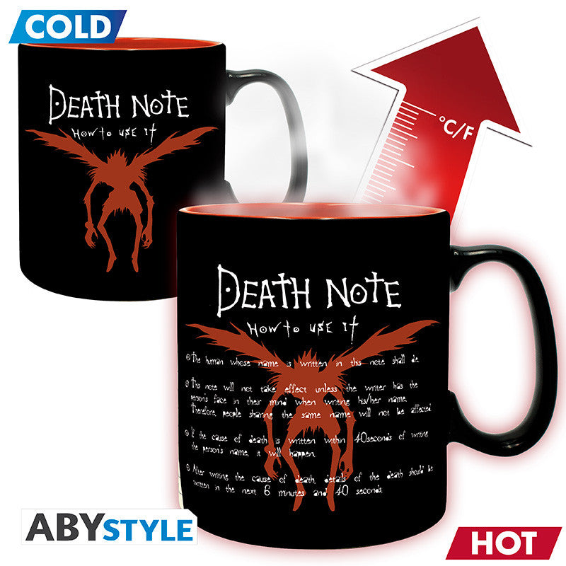 Death Note L & Light Heat Changing Mug