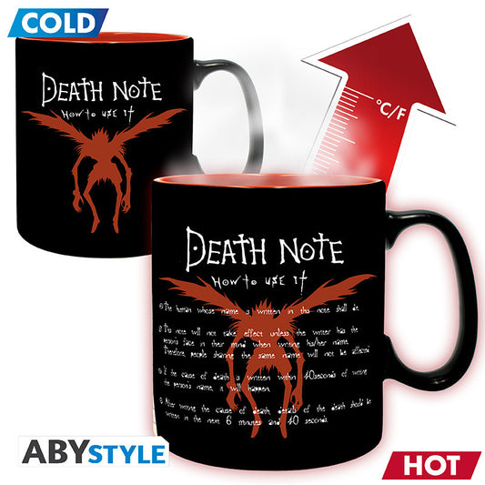 Death Note L & Light Heat Changing Mug