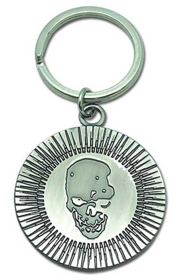 Death Note Skull Keychain in Grey