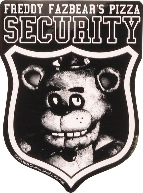 Five Nights at Freddy's Security Sticker