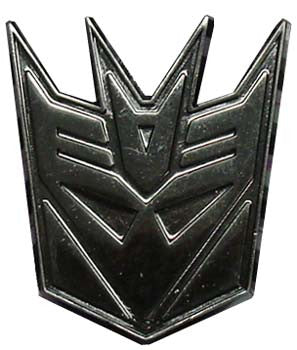 Decepticon Pin Transformers
