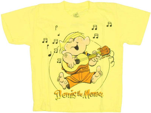 Dennis the Menace Guitar Juvenile T-Shirt