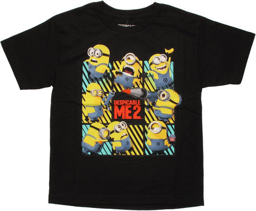 Despicable Me 2 Minion Grid Youth T-Shirt