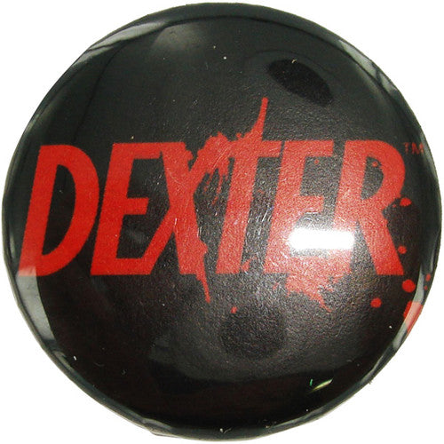 Dexter Name Black Button