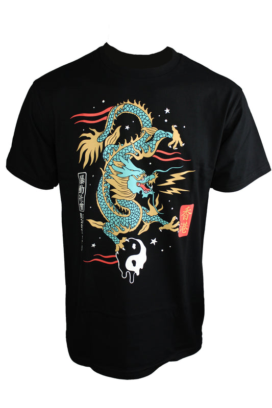 Riot Society Dragon Kanji T-shirt