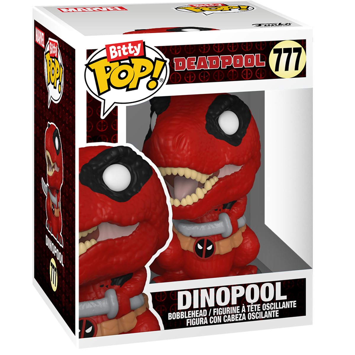 Funko Bitty Pop! Deadpool Dinopool 4-Pack (1 random)