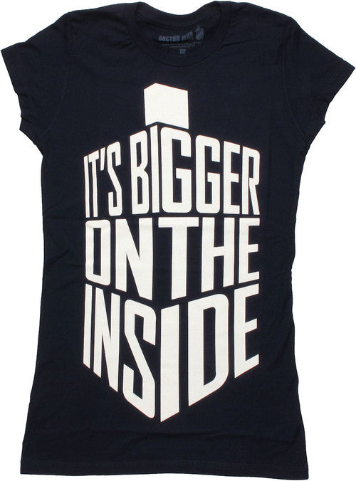 Doctor Who Bigger Inside Baby T-Shirt