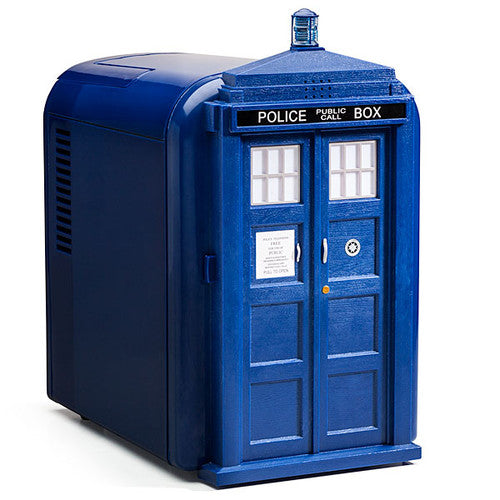 Doctor Who TARDIS Mini Cooler in Navy Blue Blue