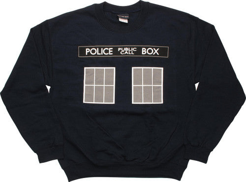 Doctor Who TARDIS Windows SweaT-Shirt