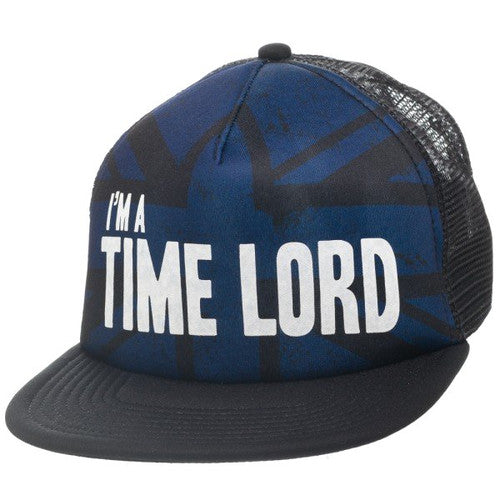 Doctor Who Time Lord Trucker Hat in White
