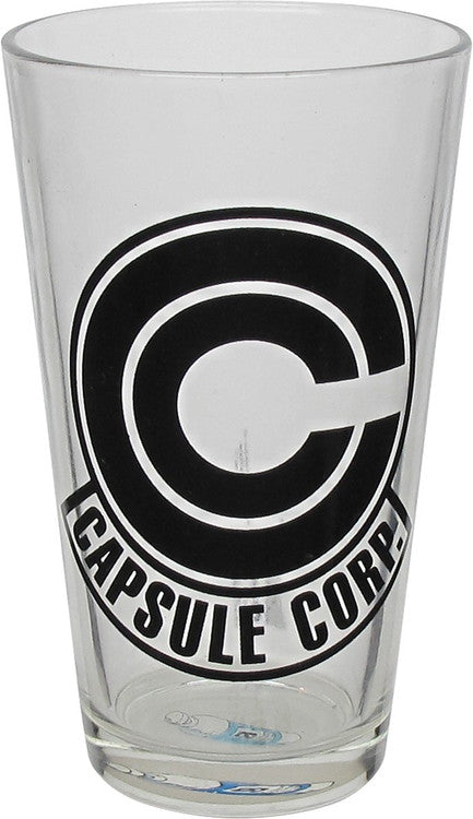 Dragon Ball Z Capsule Corp Logo Pint Glass