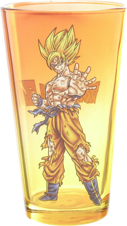 Dragon Ball Z Goku Super Saiyan Pint Glass