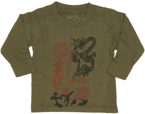 Dragon Seal Long Sleeve Infant T-Shirt