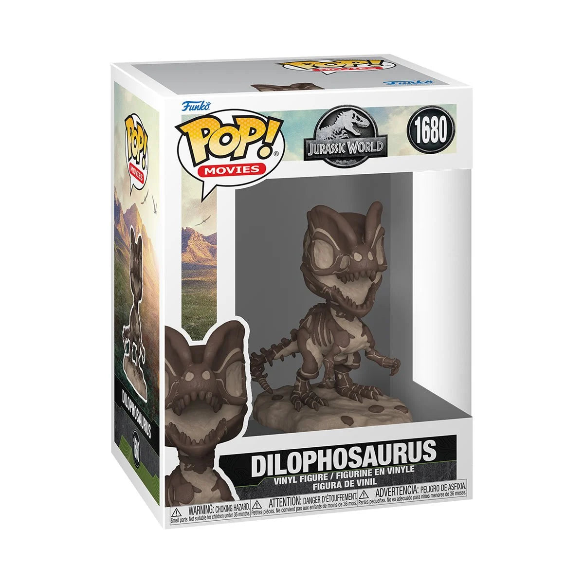 Funko Pop! Jurassic Park Fossil Dilophosaurus
