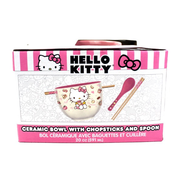 Hello Kitty Apples Ramen Bowl