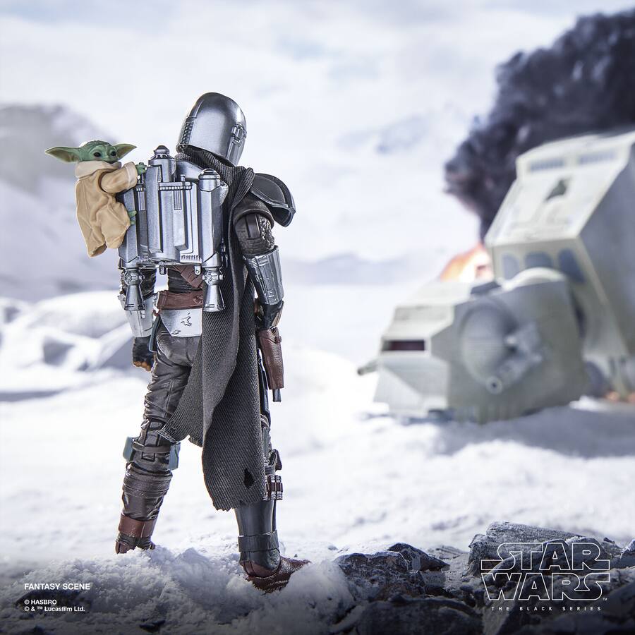 Star Wars: The Mandalorian & Grogu - Black Series - The Mandalorian & Grogu Deluxe Action Figure
