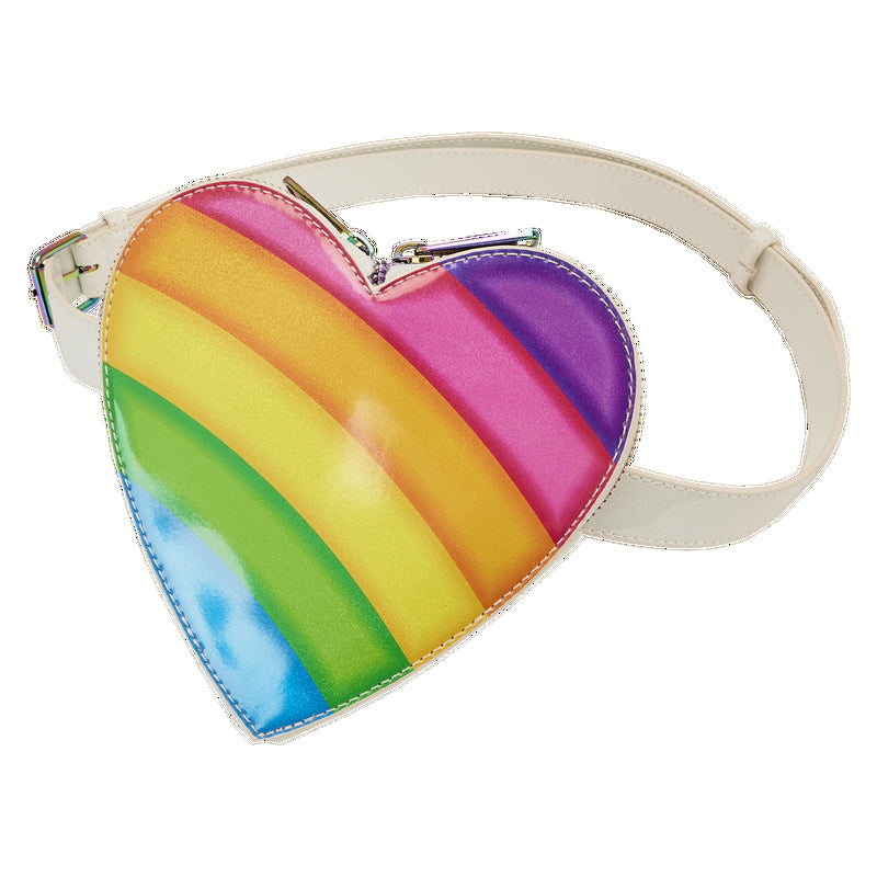 Loungefly Lisa Frank Rainbow Heart Mini Backpack
