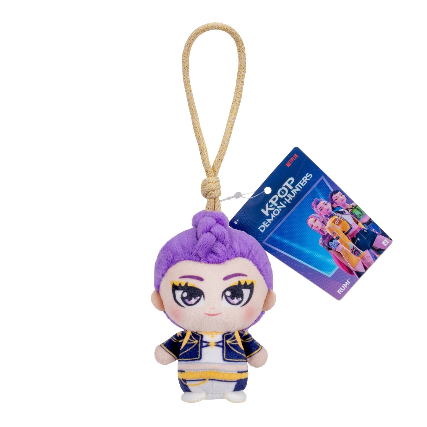 K-Pop Demon Hunters Plush Clip On (One Random)