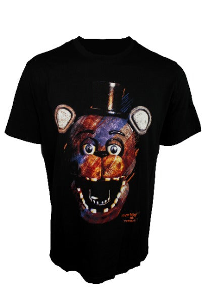 Five Nights at Freddy's Fazbear Face T-Shirt