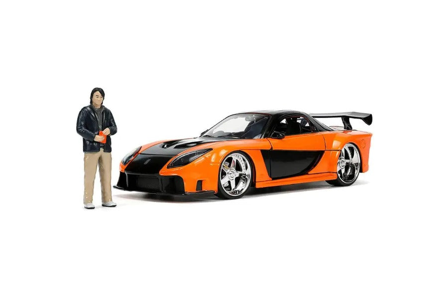 Fast & Furious 1967 Mazda RX7 & Han Figure 1:24 Diecast Vehicle – FYE