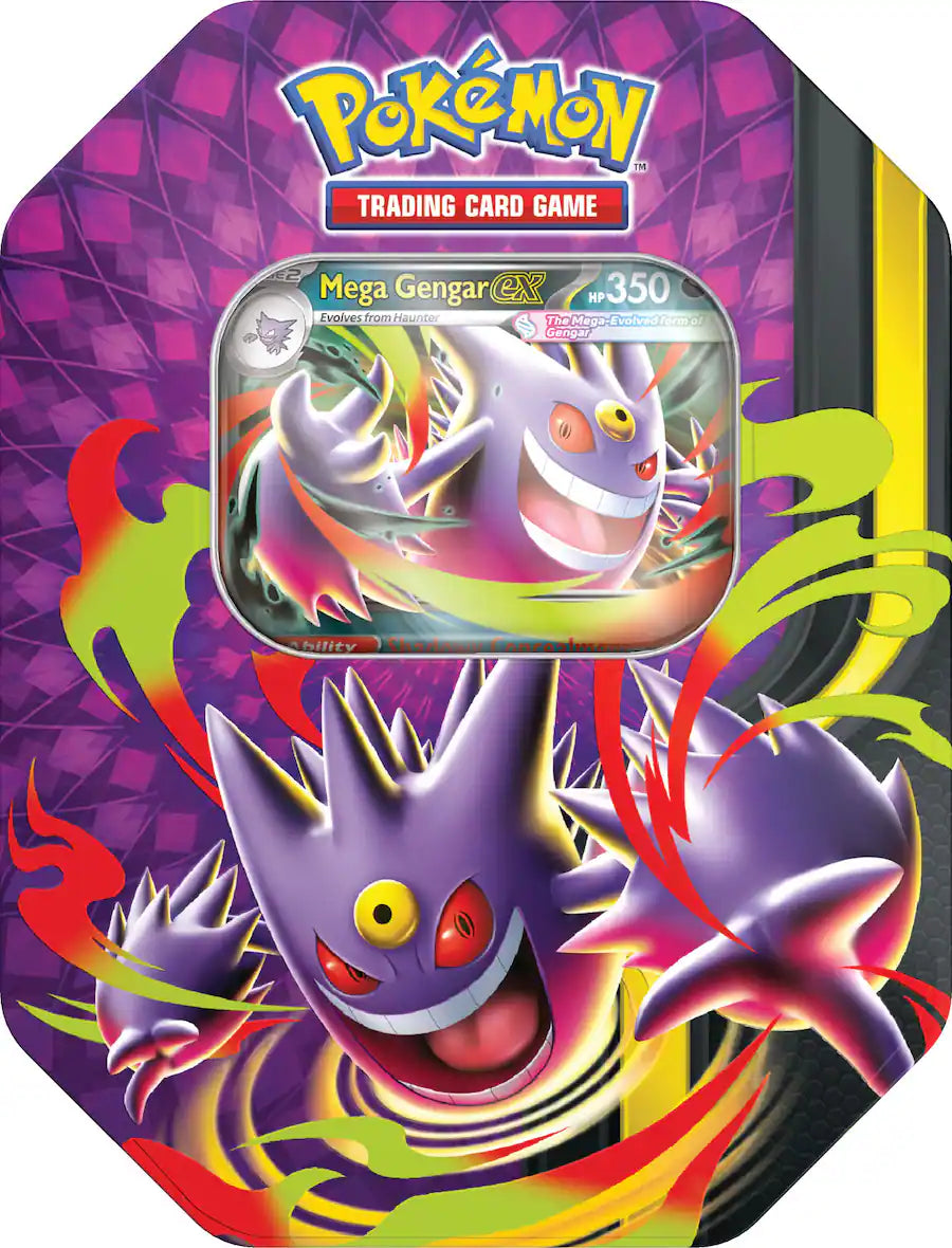 Pokémon - Trading Card Game: Mega Moonlit Tin - Styles May Vary