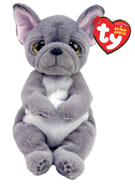 TY Beanie Bellies Wilfred the French Bulldog 6in Plush