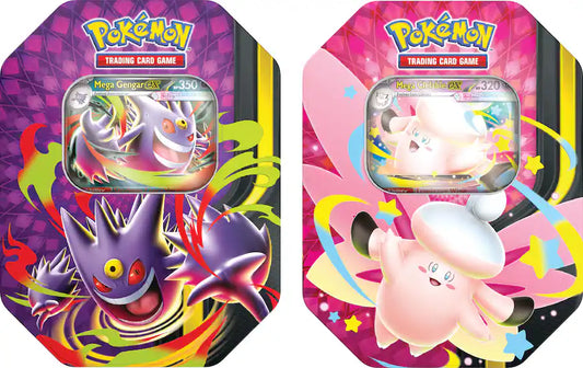 Pokémon - Trading Card Game: Mega Moonlit Tin - Styles May Vary