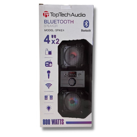 Top Tech Audio Bluetooth LED Speaker