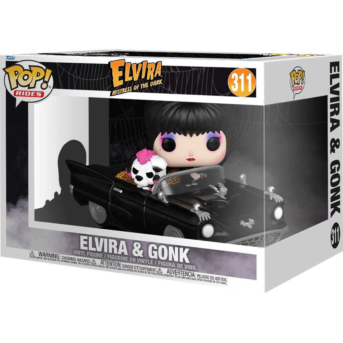 Funko Pop! Elvira & Gonk Macabre Mobile Deluxe Ride