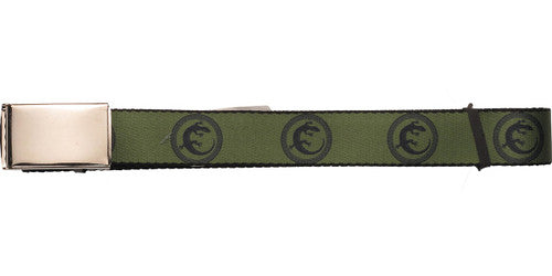 Ender's Game Salamander Army Logo Green Mesh Belt