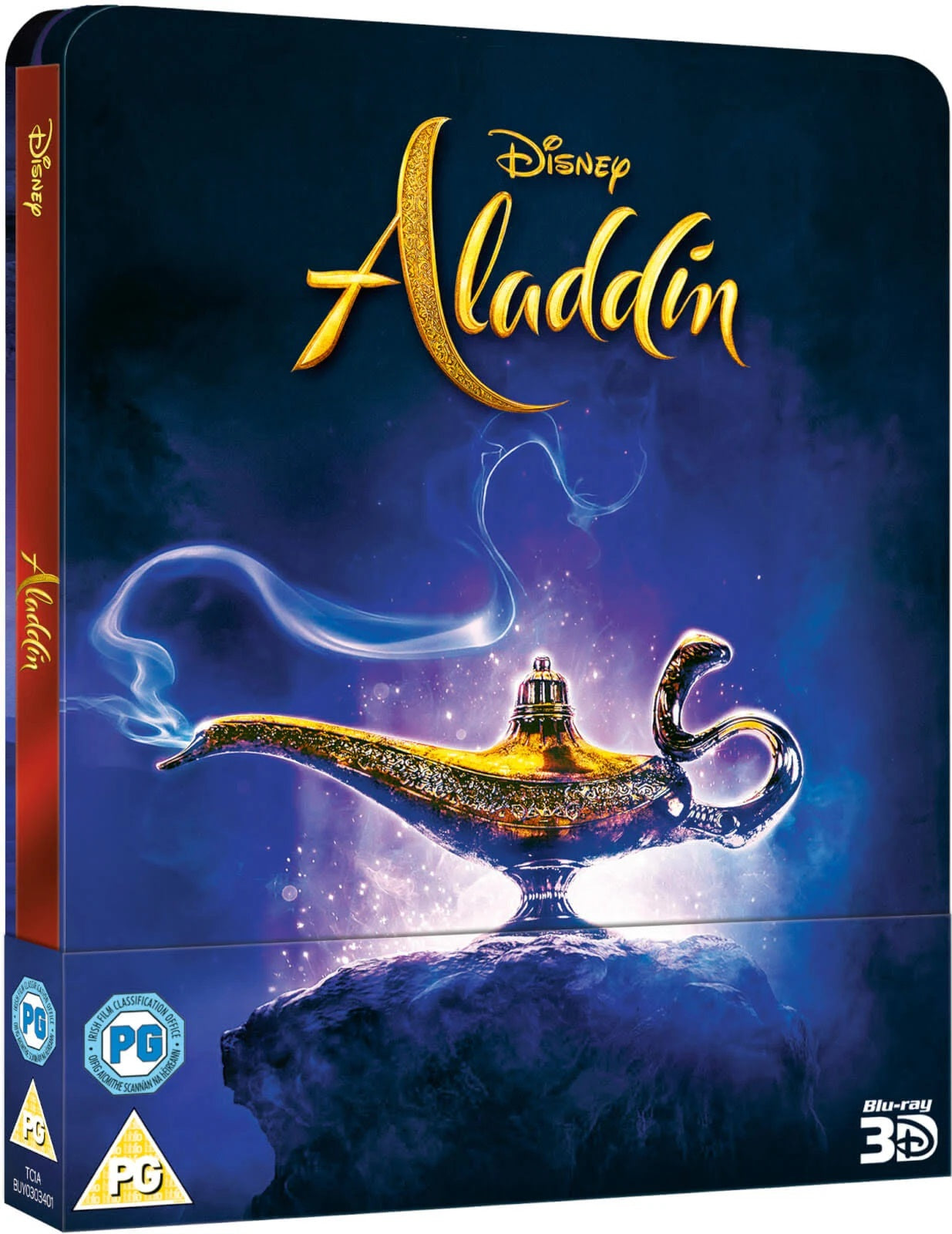 Disney's Aladdin (2019) [Exclusive Zavvi 3D & 2D Blu-ray Steelbook]