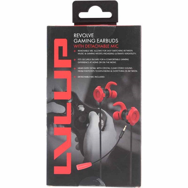 LVLUP Gaming Earbud - Red