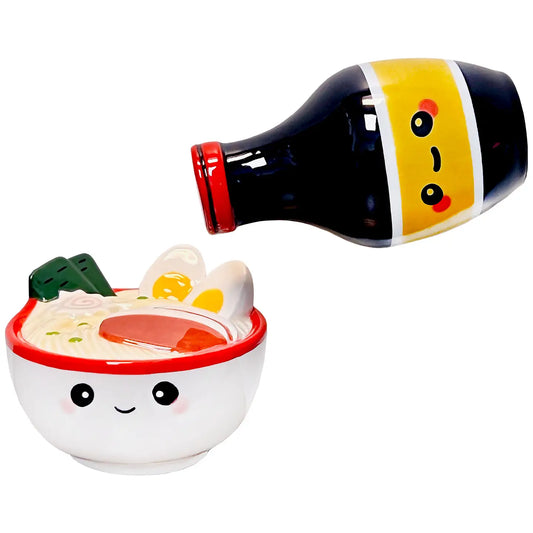 Ramen & Soy Sauce Salt & Pepper Set