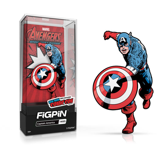FiGPiN - Marvel Captain America (NYCC Exclusive)