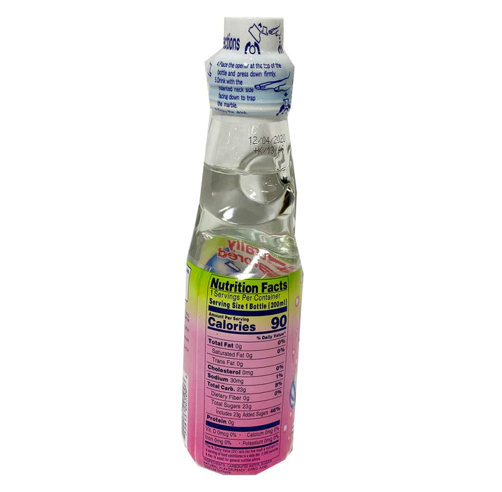 Sangaria Ramune - Peach Flavor 6.76oz