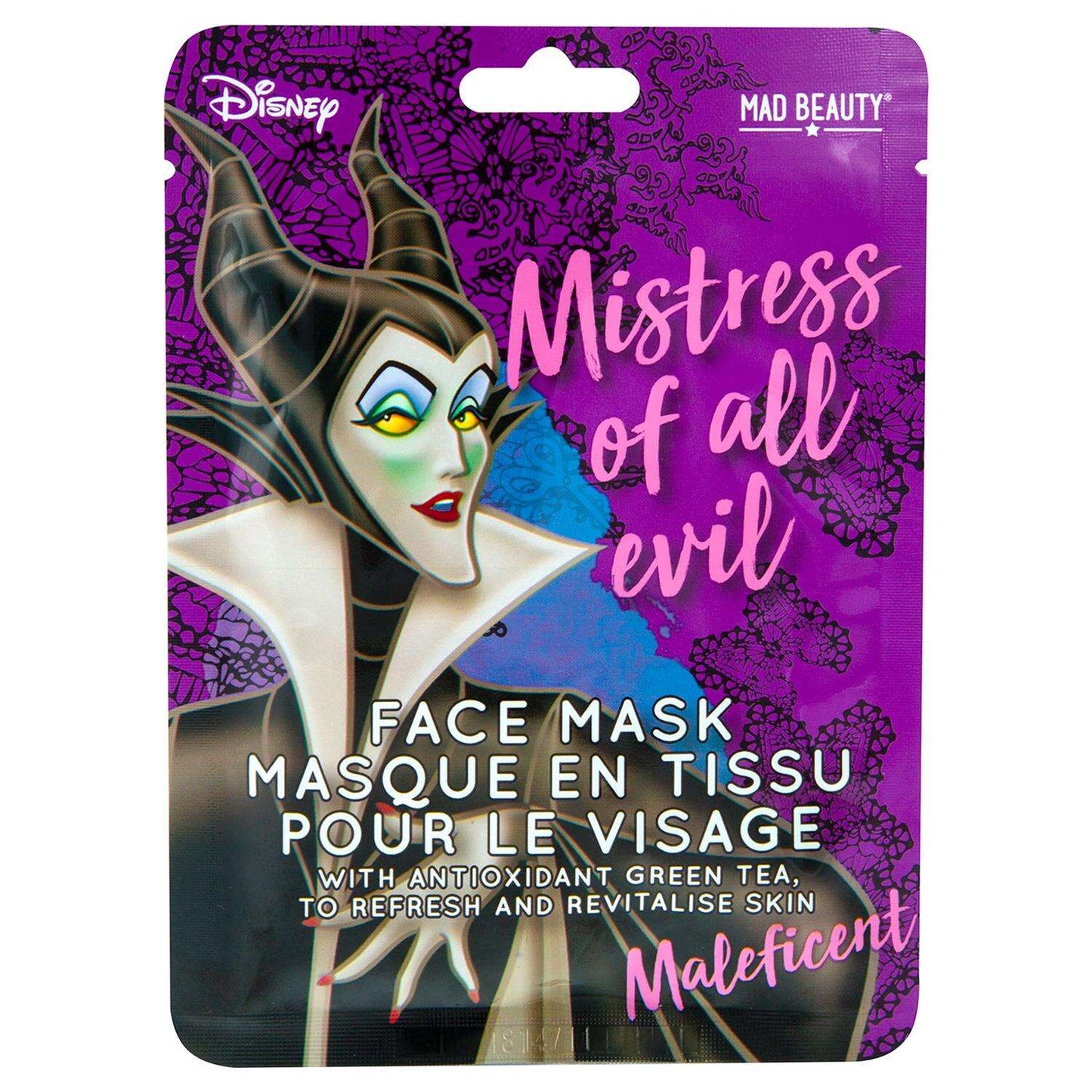 Mad Beauty Disney Maleficent Face Mask